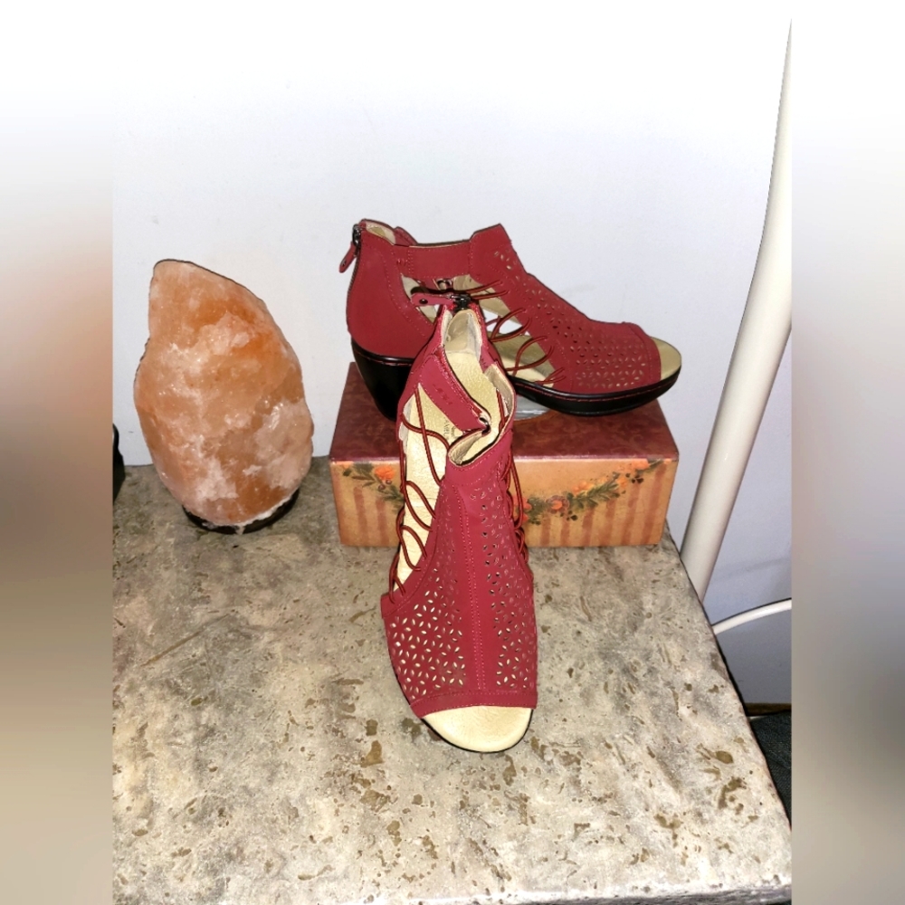 Beautiful Wedge Sandals by JAMBU